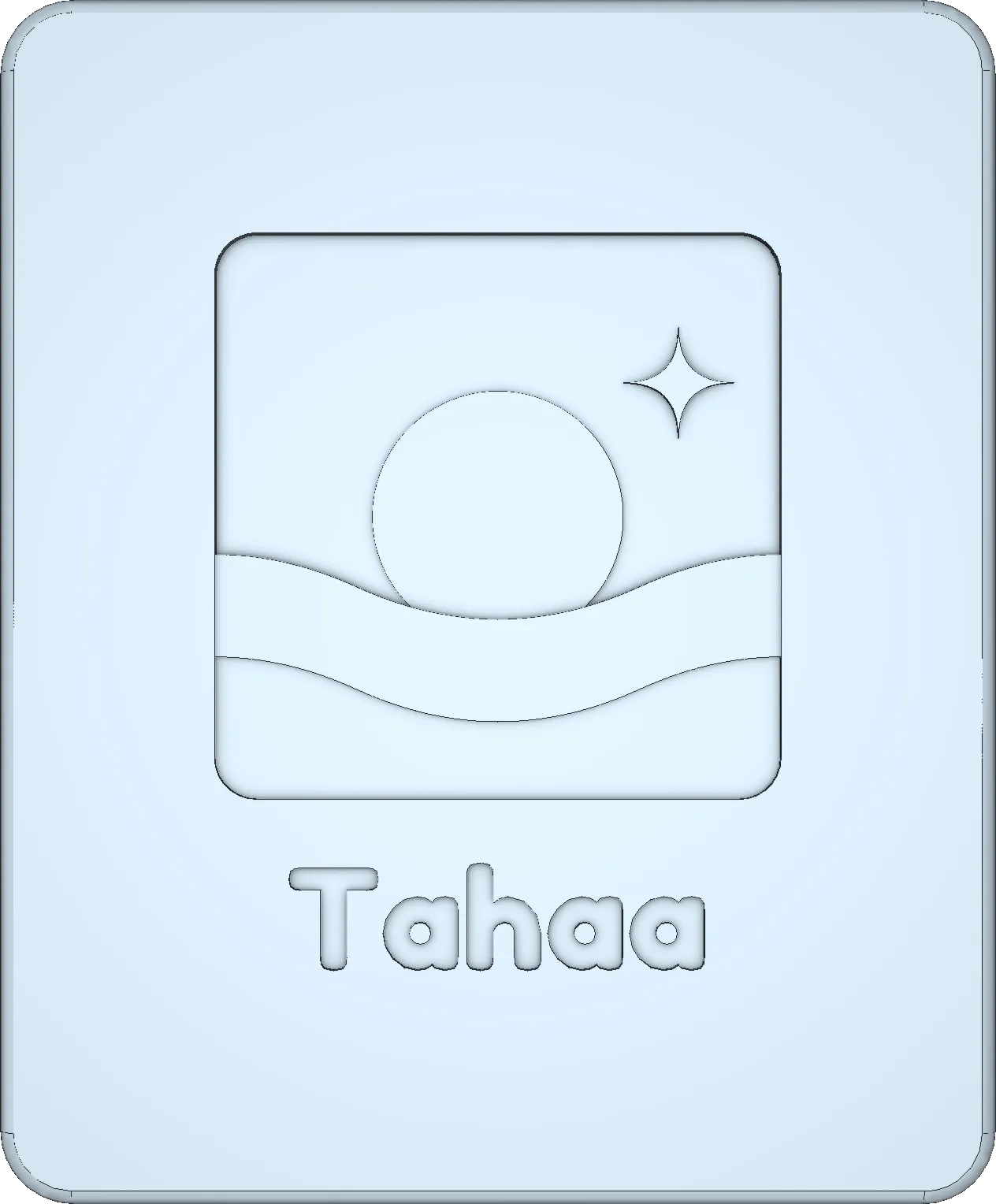 The Tahaa box: From above